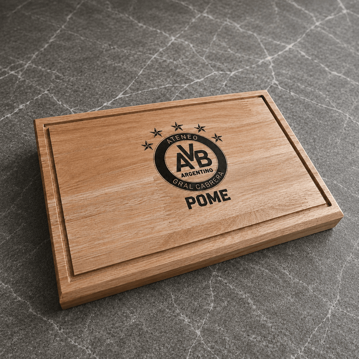 Plato Oken de Eucaliptus · 30×20 cm