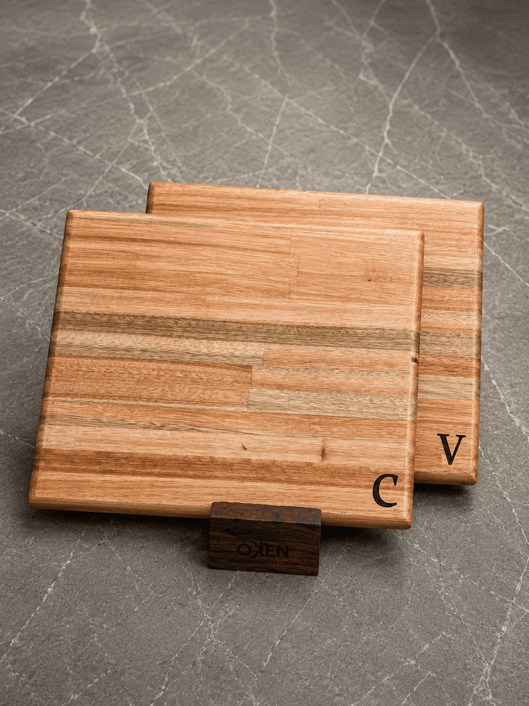 Set de Tablas de Cocina · Eucaliptus 40×20 cm (x2)